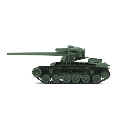 SSMODEL 822 Military Armoured Model Kit Japan Type 97 Chi-Ha Long 12cm Gun Tank