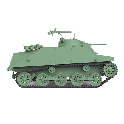 SSMODEL 828 Military Armoured Model Kit Japan Type 2 Ka-Mi Amphibious Tank