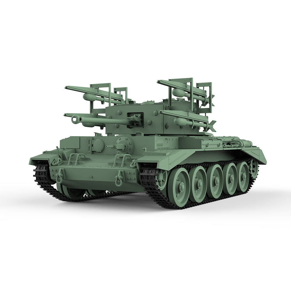 SSMODEL 844 Military Armoured Model Kit British Cromwell V/RP-3 (A27M) Cruiser Tank Mk VIII