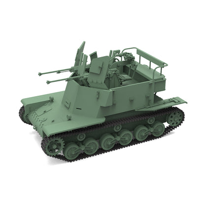 SSMODEL 845 Military Armoured Model Kit Japan So-Ki SPAA