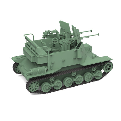 SSMODEL 845 Military Armoured Model Kit Japan So-Ki SPAA