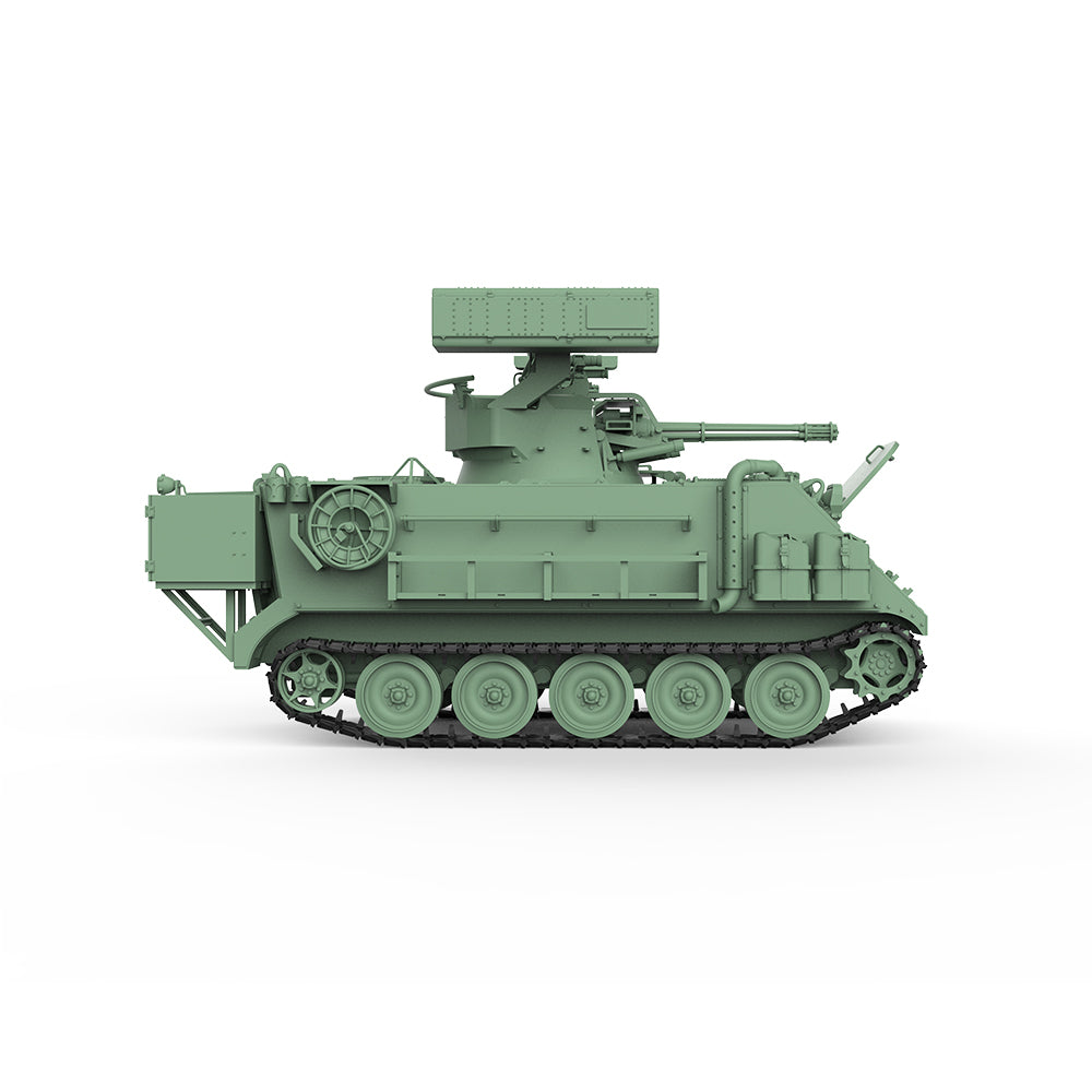 SSMODEL 900 Military Armoured Model Kit Israel M163 Mahbet Self Propelled Anti Aircraft Guns