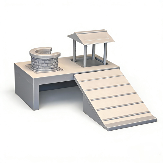 RHF-224 Shelter House Universal Hideout for Turtles Lizards Hamsters Geckos & Hermit CrabsAll-in-One Hideout for Reptiles Rodents & AmphibiansMulti-Pet Hide & Basking Platform for Turtles