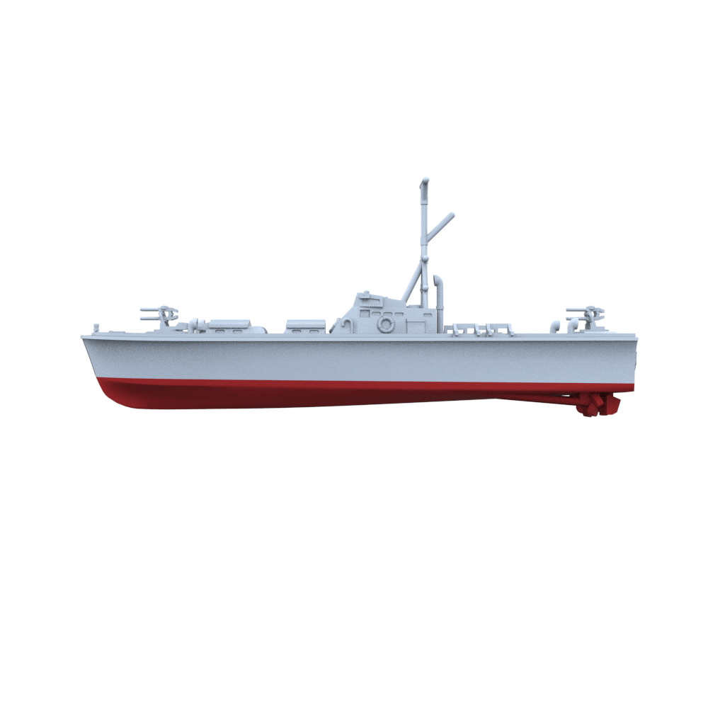 MRY-SFW SSC758S Military Model Kit Britain MTB-1 1 Series Full Hull