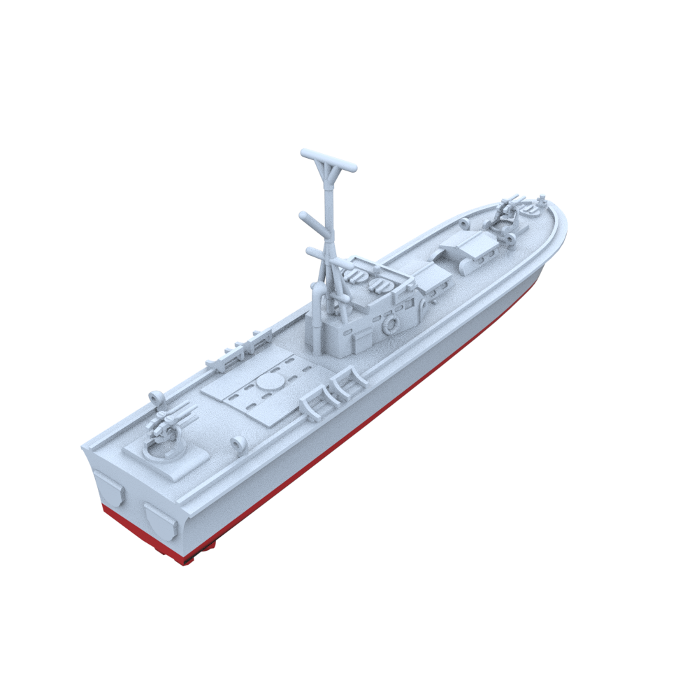 MRY-SFW SSC758S Military Model Kit Britain MTB-1 1 Series Full Hull