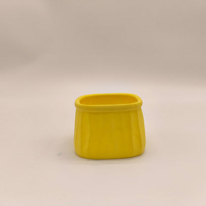 LYTP-020I 1/- Shallow Pot For Succulents 3D Printed Succulent Flower Potted Plant