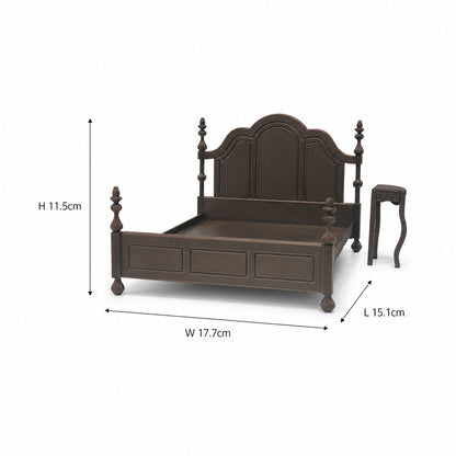 RHF0463 European-style medieval and Rococo furniture Second-hand Dollhouse, Victorian-style Mini Furniture, European Miniature Furniture