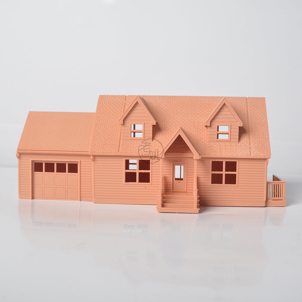 American Style Houses HO/OO/Z/N/TT Railroad Miniature Diorama House Building MRY-SFW LYT085