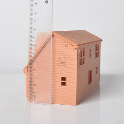American Style Houses HO/OO/Z/N/TT Railroad Miniature Diorama House Building MRY-SFW LYT085