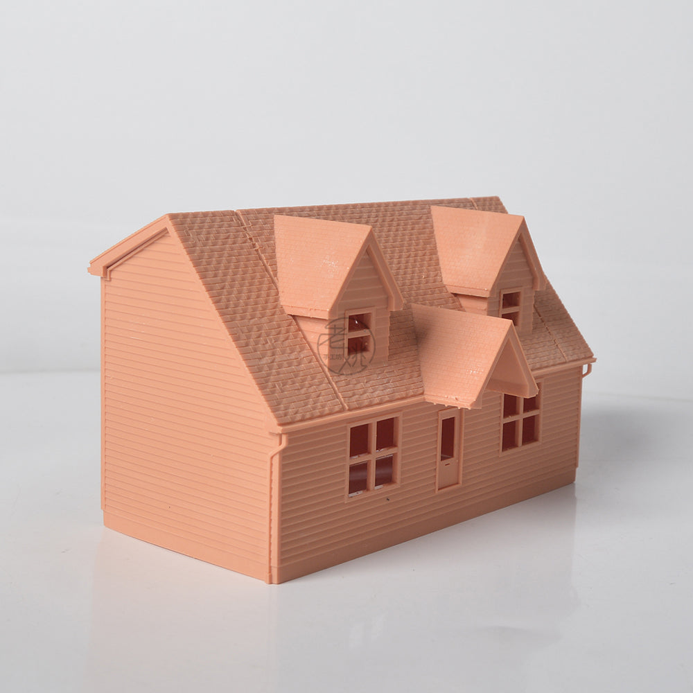 American Style Houses HO/OO/Z/N/TT Railroad Miniature Diorama House Building MRY-SFW LYT085
