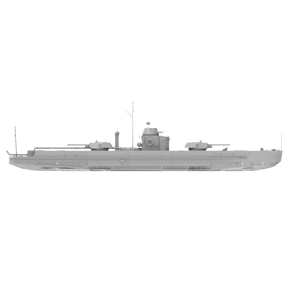 RHWS019  Military Model Kit Water Line Project 1124 Early Variant