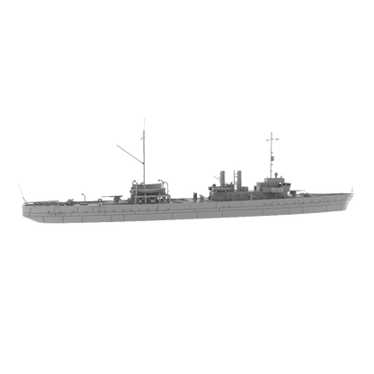 RHWS016 France Marne Class Destroyer Marne Water line