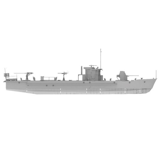 RHWS026 Military Model Kit Water Line USSR Project 194 ARMOR – LCD 3D printed resin model kit, image 1