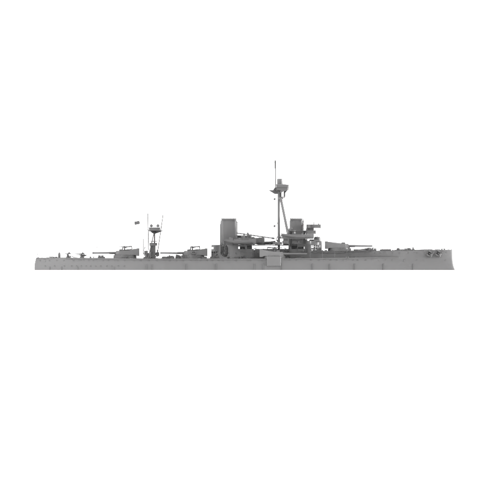 RHWS041  Military Model Kit Water Line British HMS Dreadnought
