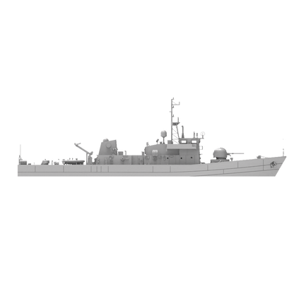 RHWS009 Greet Britannia Peacock Class Submarine Chaser LÉ Orla P41 Water line