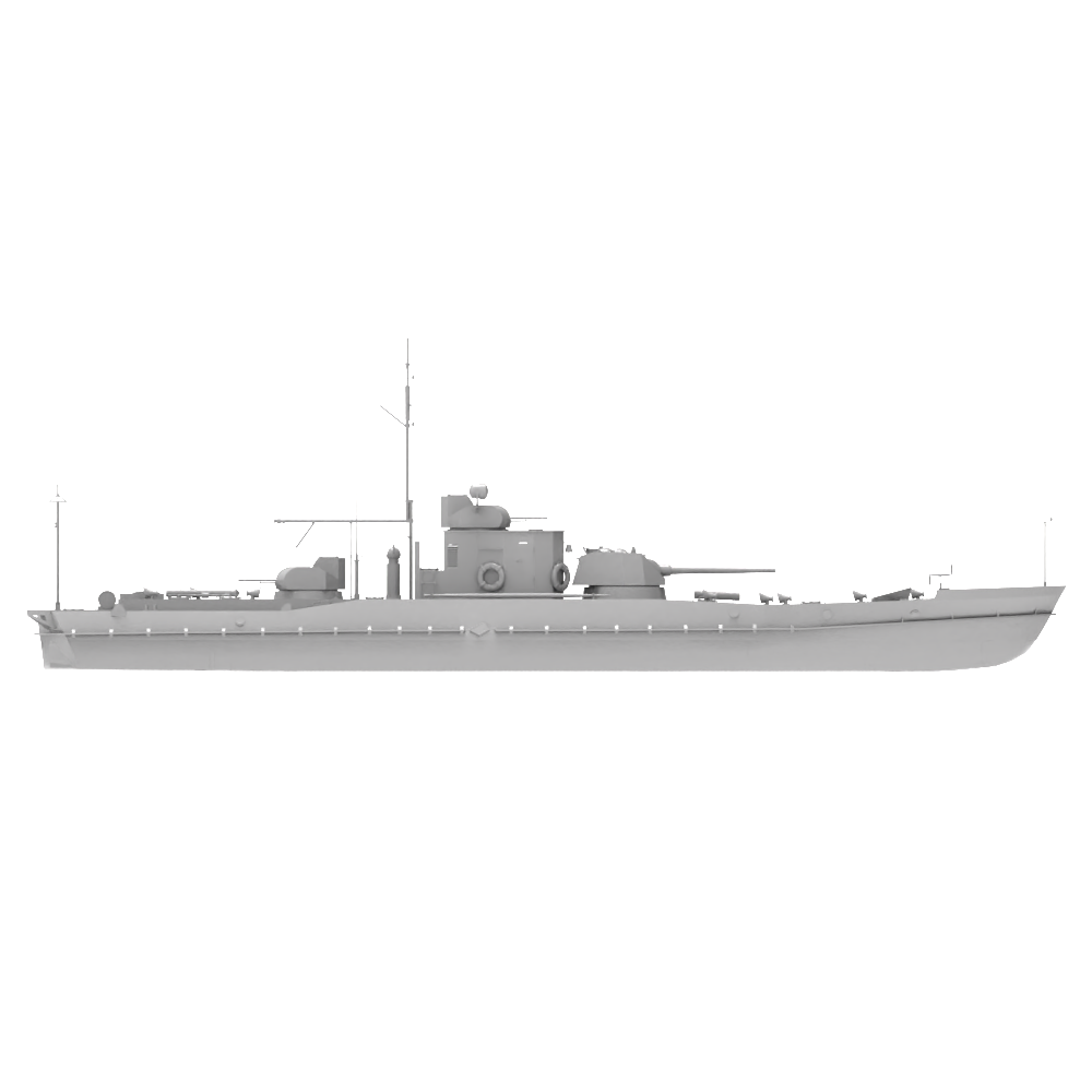 RHWS023 Military Model Kit Water Line USSR Project 191M ARMORED GUN BOATS