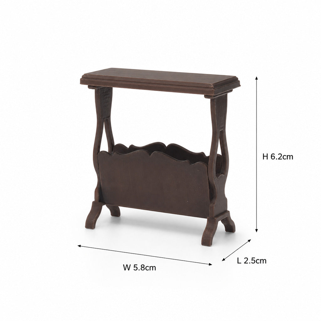 RHF0463A European-style bookshelf Vintage Dollhouse Victorian Style Miniature Furniture European Miniature Furniture Rococo Mini Furniture Mini European Bookshelf