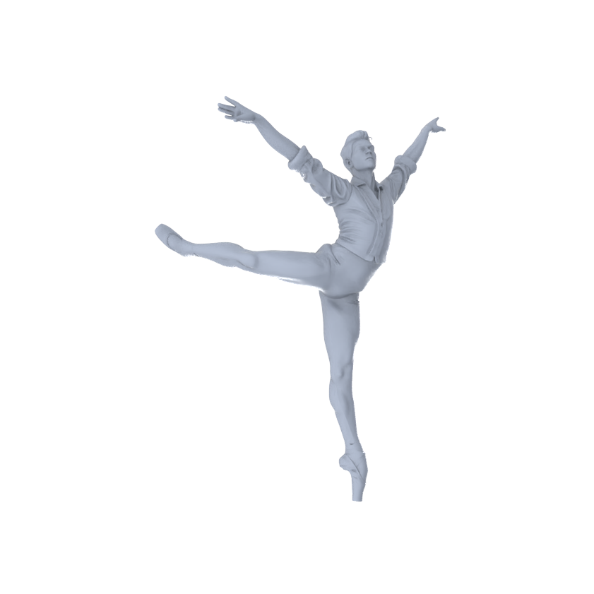 MRY-SFW LYTR548 Modern Stage Ballet Dancers Pose Group of 5 Miniature Car Diorama Figures Scene Props Accessories Resin