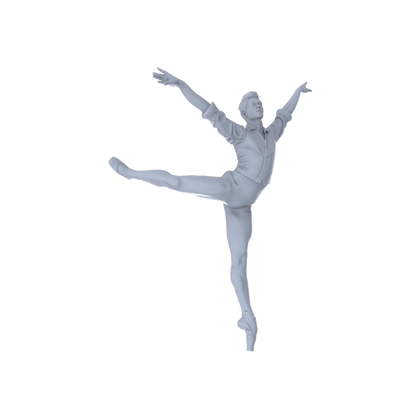 MRY-SFW LYTR548 Modern Stage Ballet Dancers Pose Group of 5 Miniature Car Diorama Figures Scene Props Accessories Resin