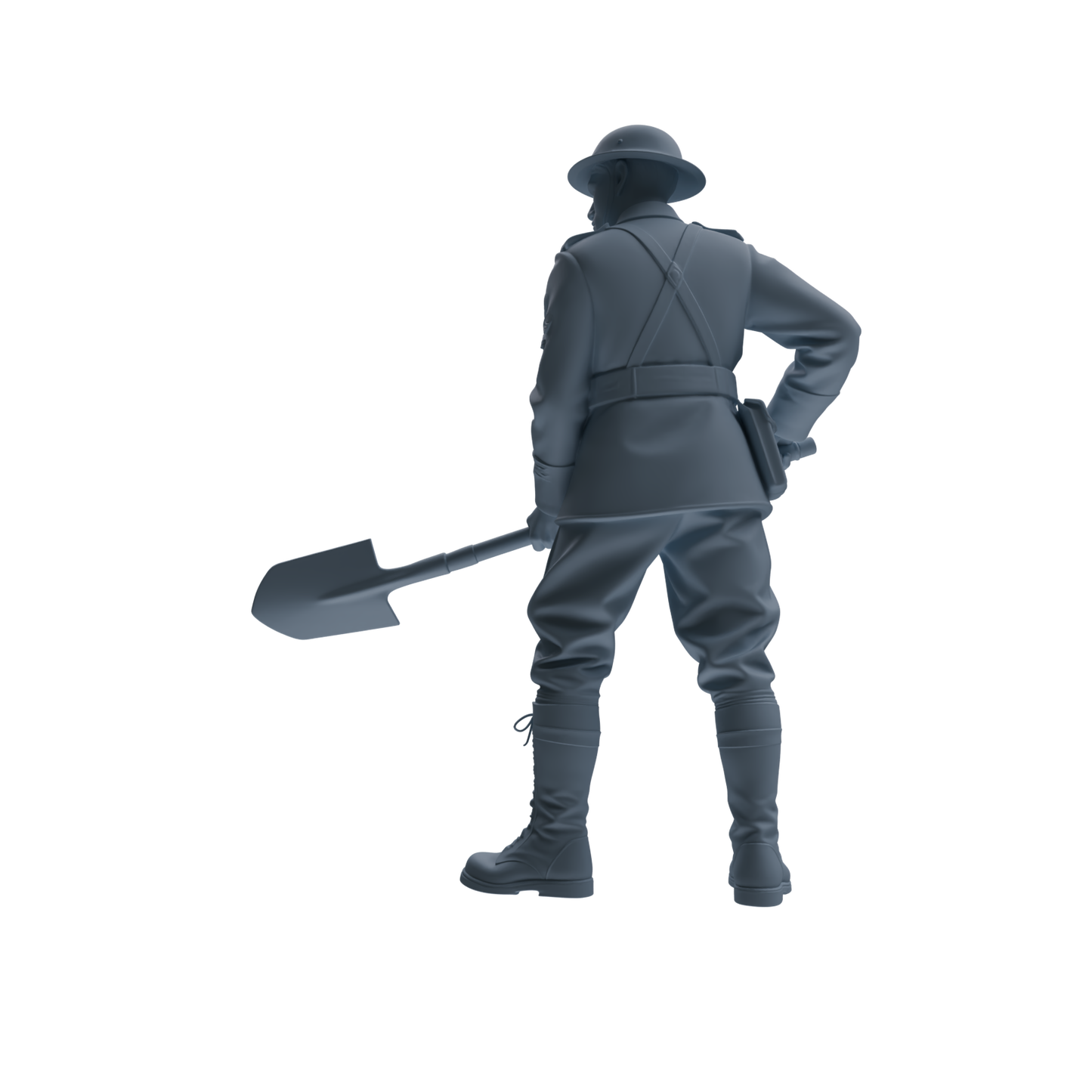 MRY-SFW SSTR177 Miniatures Soldier Model Kit Combat Engineer Soldier Modern Model 6 pcs