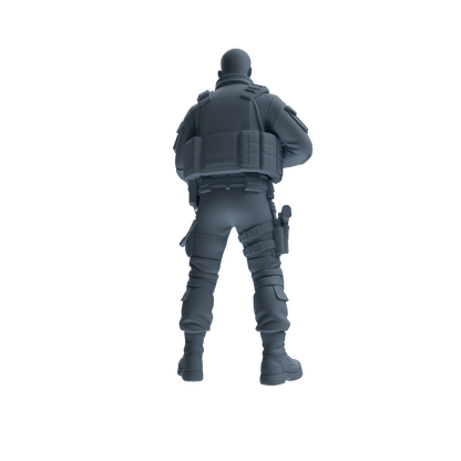MRY-SFW SSTR176 Miniatures Soldier Model Kit Special Forces Soldier Modern Model 3 pcs