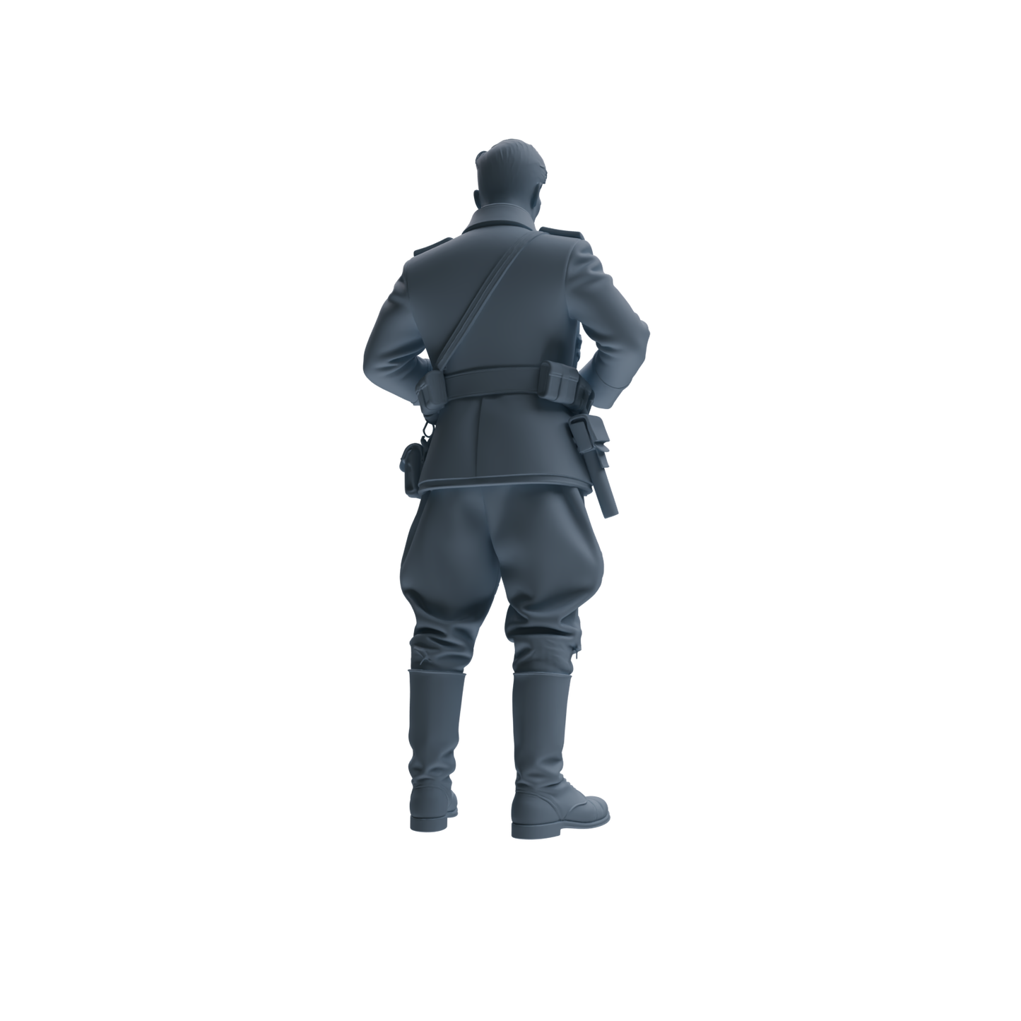 MRY-SFW SSTR181 Miniatures Soldier Model Kit Combat Soldier Pose Modern Model 6 pcs