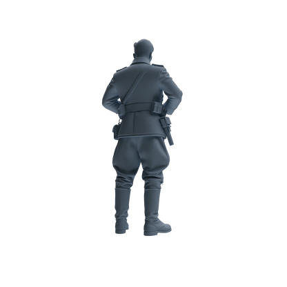 MRY-SFW SSTR181 Miniatures Soldier Model Kit Combat Soldier Pose Modern Model 6 pcs
