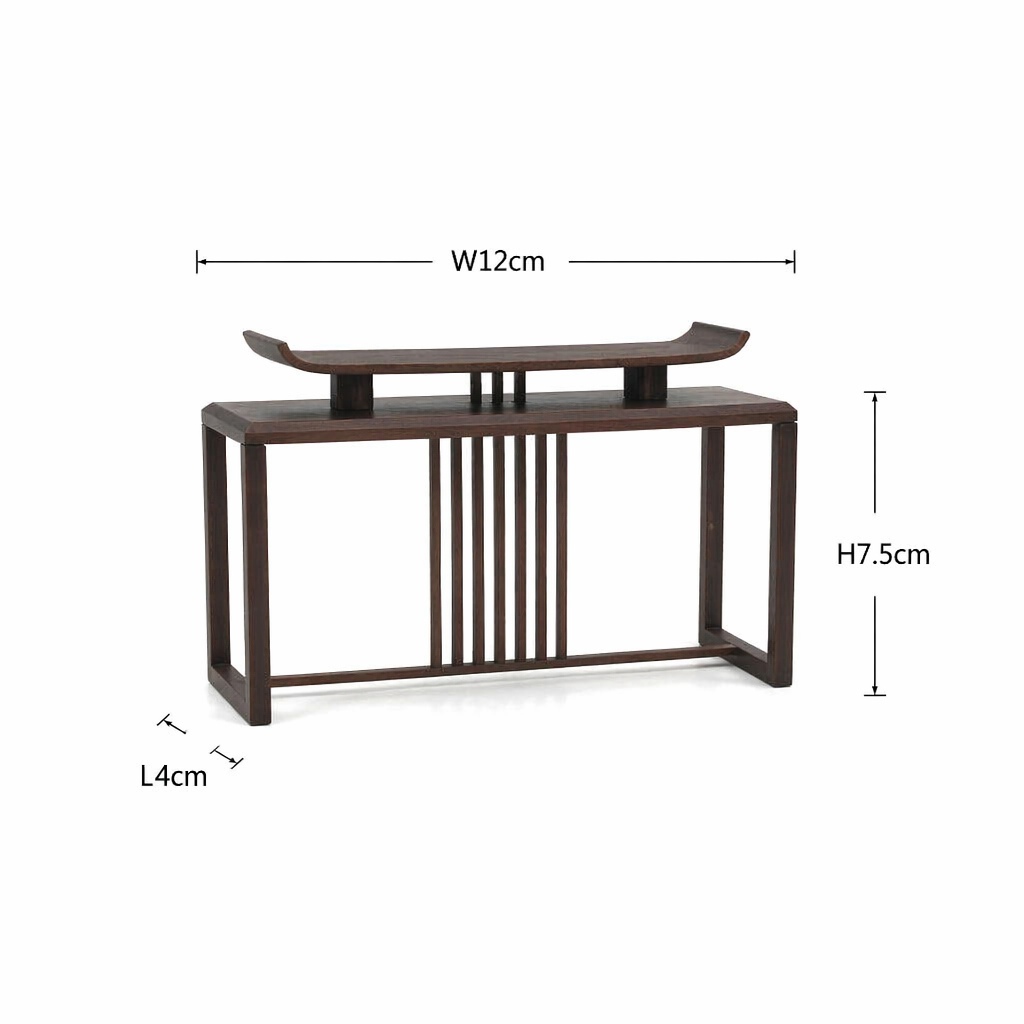 RHF0537A New Chinese-style display table Desktop ornaments ancient-style dollhouse furniture Chinese miniature furniture Chinese display scene mini furniture solid wood style furniture