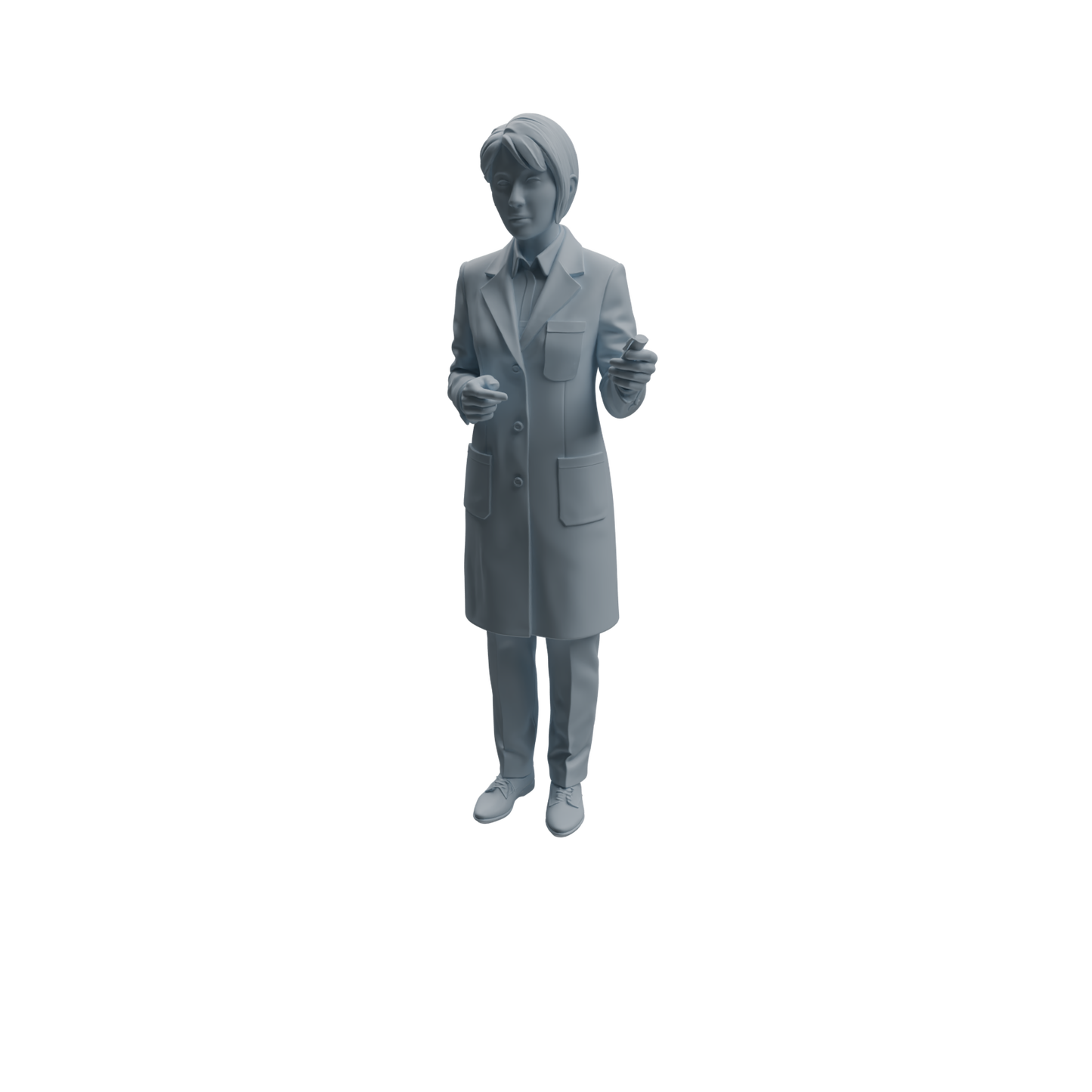 MRY-SFW LYTR964 Lab Instructor Teacher Character Modern Model 4 pcs