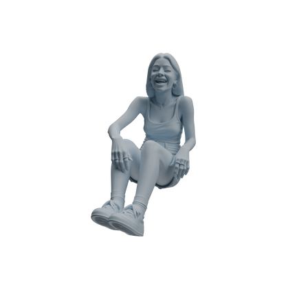 MRY-SFW LYTR1042 Joyful Interactive Female Character Modern Model 4 pcs