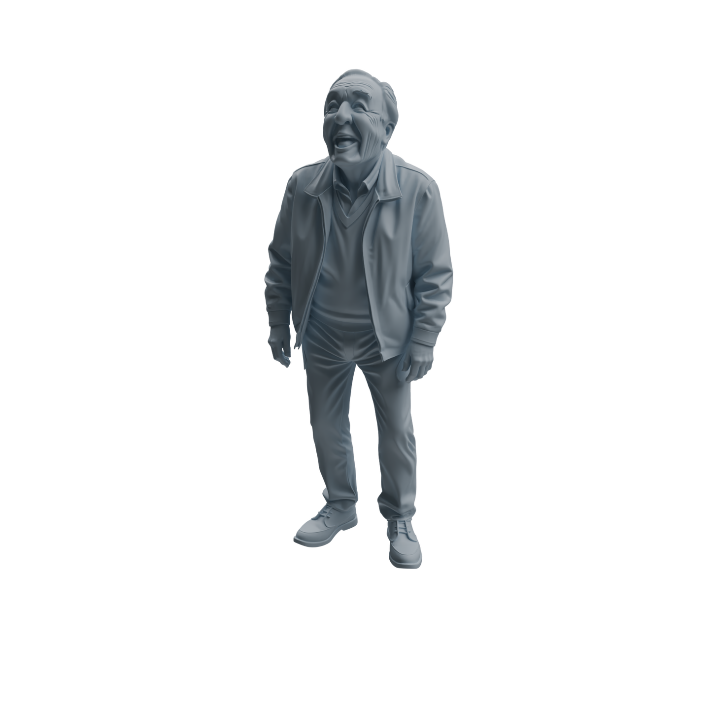 MRY-SFW LYTR1037 Joyful Interactive Elderly Character Modern Model 4 pcs