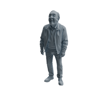 MRY-SFW LYTR1037 Joyful Interactive Elderly Character Modern Model 4 pcs