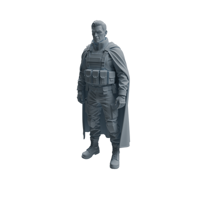 MRY-SFW LYTR951 Tactical Cape Uniform Man Character Modern Model 4 pcs