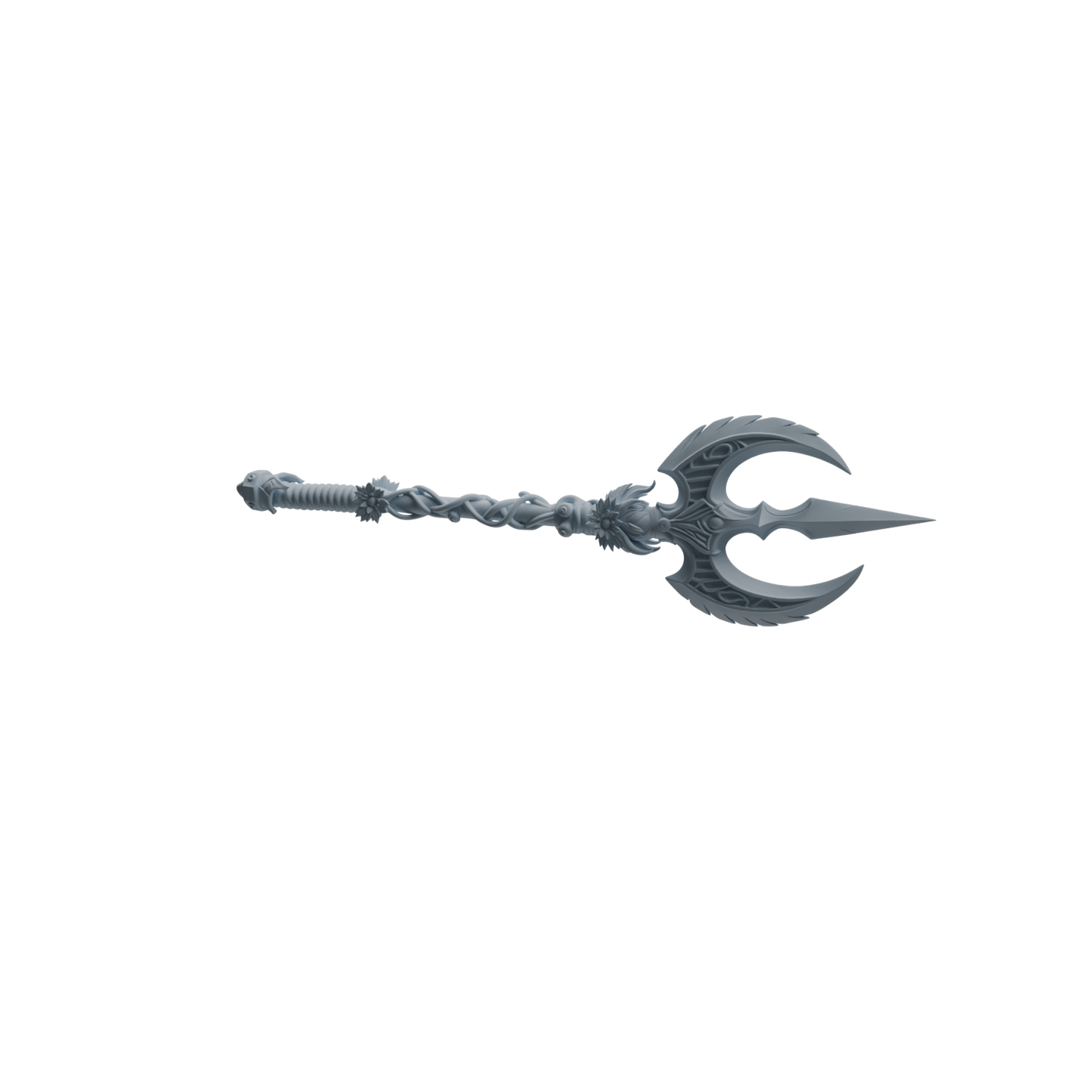MRY-SFW LYGS432 Mysterious Pattern Crescent Battle Weapon Modern Model 4 pcs
