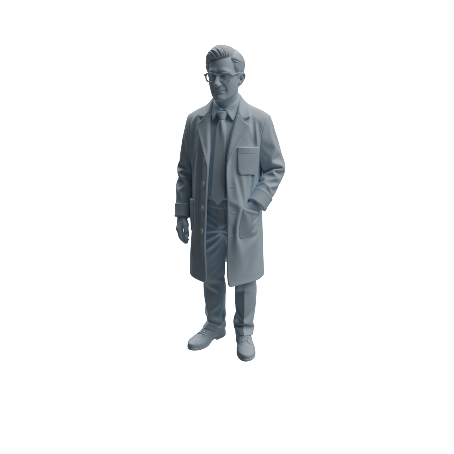 MRY-SFW LYTR965 Lab Research Teacher Character Modern Model 4 pcs