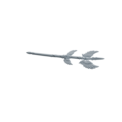 MRY-SFW LYGS409  Winged Decorative Spear Weapon Modern Model 4 pcs