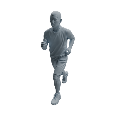 MRY-SFW LYTR967 Sports-Scene PE Teacher Character Modern Model 4 pcs