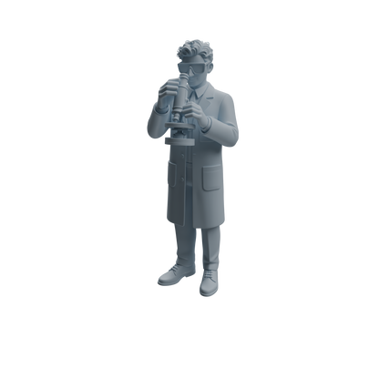 MRY-SFW LYTR966 Lab-Operation Research Teacher Character Modern Model 4 pcs