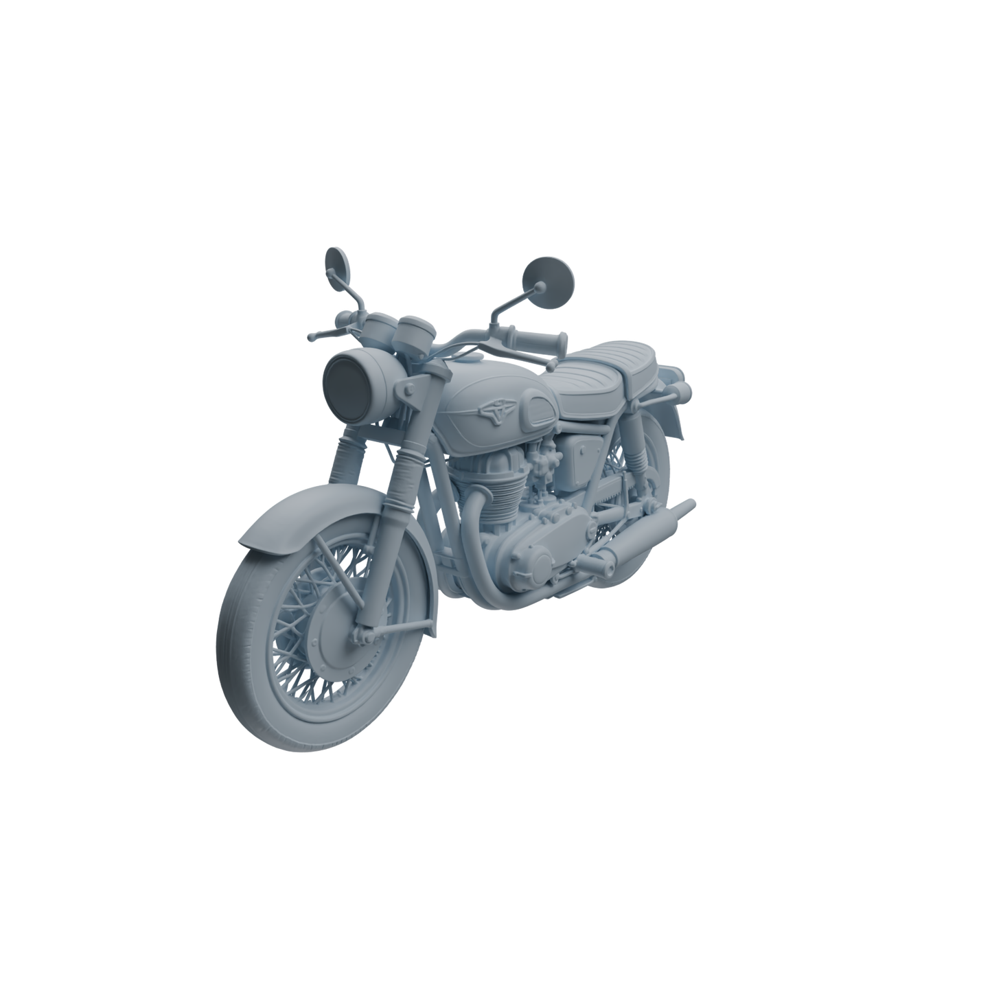 MRY-SFW LYTA344 Retro Street Motorcycle Model