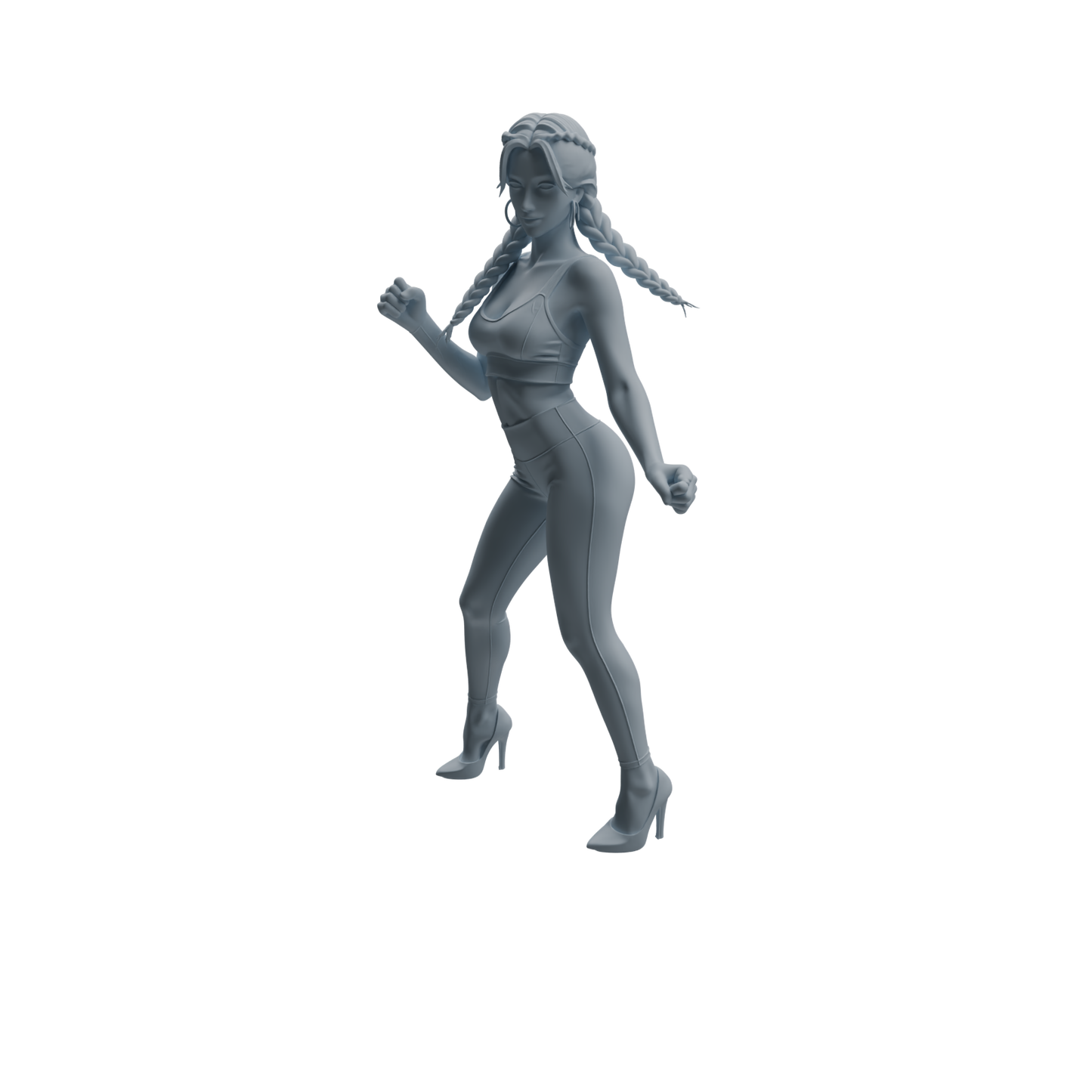 MRY-SFW LYTR929 Nightclub Dancer Woman Character Modern Model 4 pcs