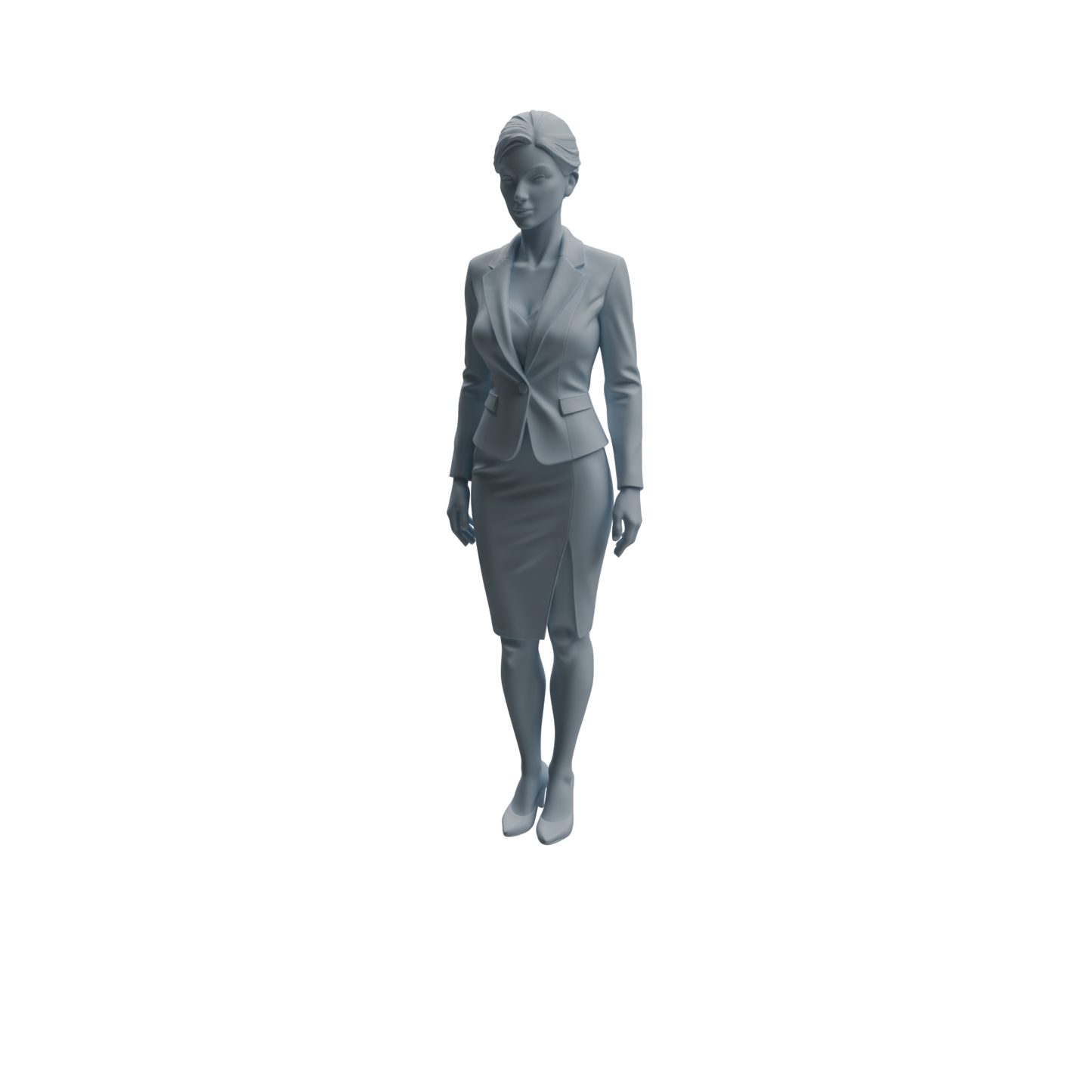 MRY-SFW LYTR975 Business-Suit Office Woman Character Modern Model 4 pcs