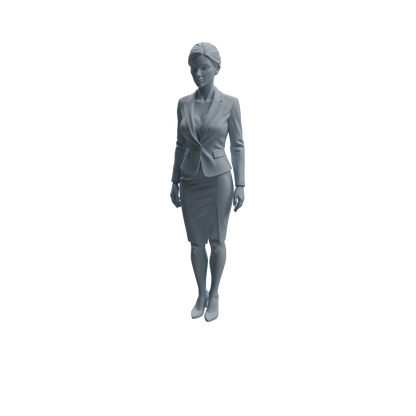 MRY-SFW LYTR975 Business-Suit Office Woman Character Modern Model 4 pcs