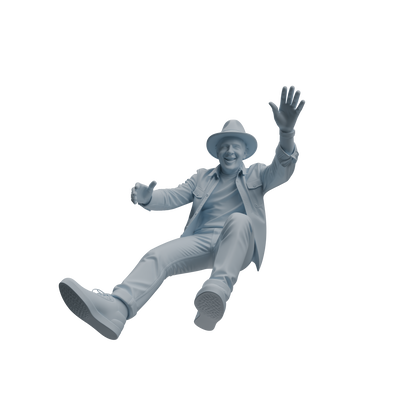 MRY-SFW LYTR1041 Joyful Interactive Male Character Modern Model 4 pcs