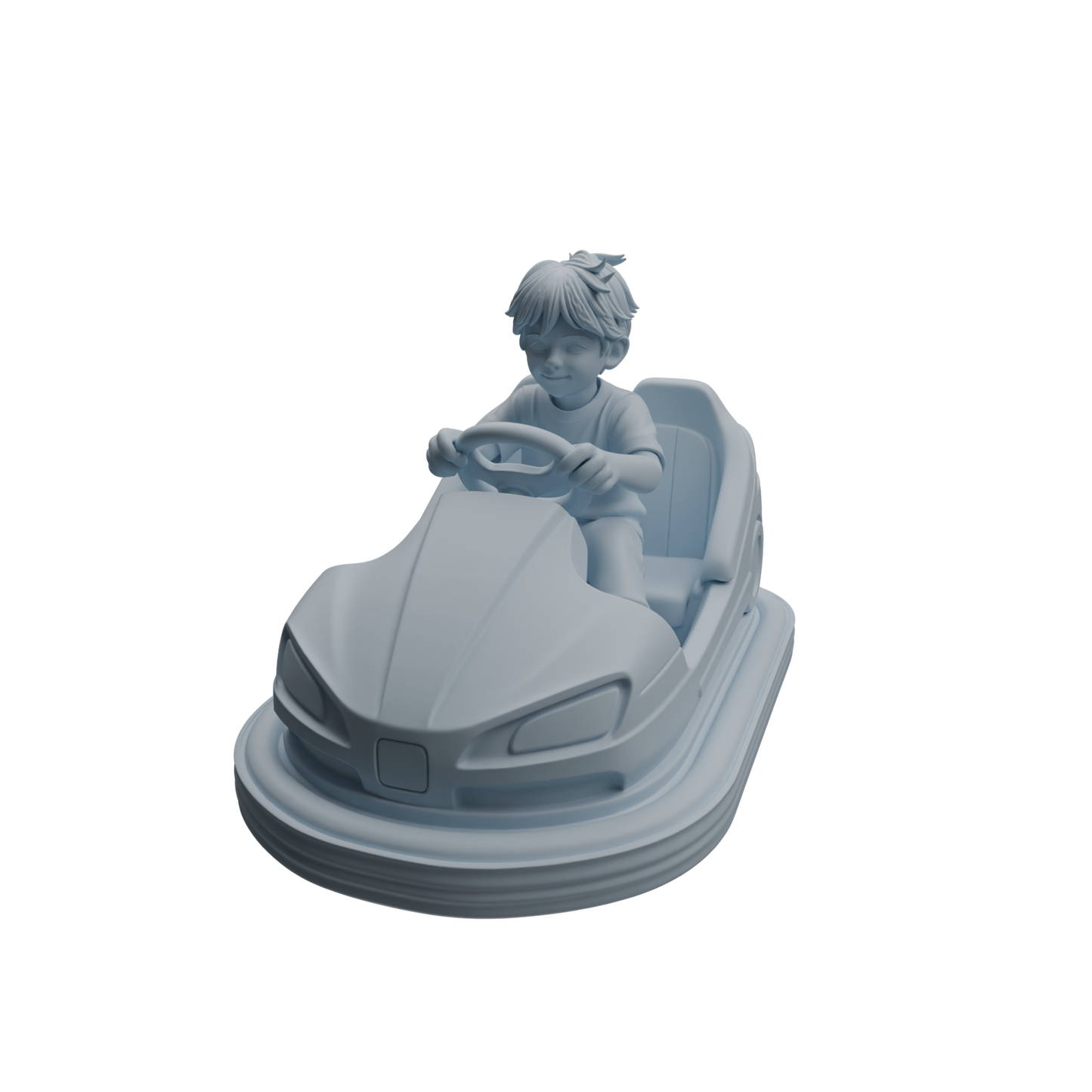 MRY-SFW LYTR1044 Amusement Park Bumper Car Kids Character Modern Model 4 pcs