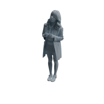 MRY-SFW LYTR1006 Female Doctor in Clinic Scene Character Modern Model 4 pcs