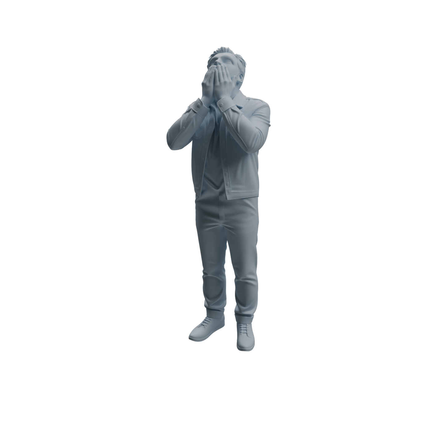 MRY-SFW LYTR1040 Dynamic Interactive Male Character Modern Model 4 pcs