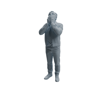 MRY-SFW LYTR1040 Dynamic Interactive Male Character Modern Model 4 pcs