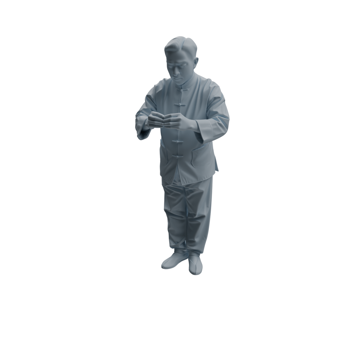 MRY-SFW LYTR1088 Multi-pose Kneeling Character Modern Model 4 pcs
