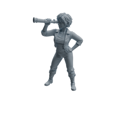 MRY-SFW LYTR1095 Multi-pose Female Pirate Character Modern Model 4 pcs