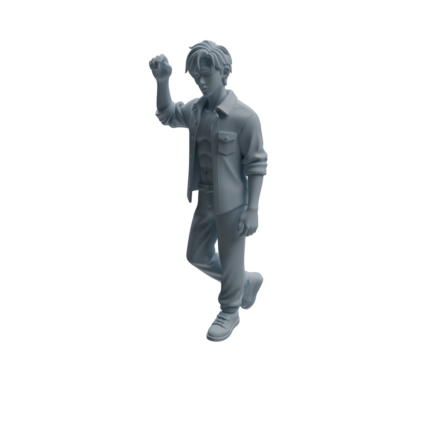 MRY-SFW LYTR938 Frustrated Man Character Modern Model 3 pcs